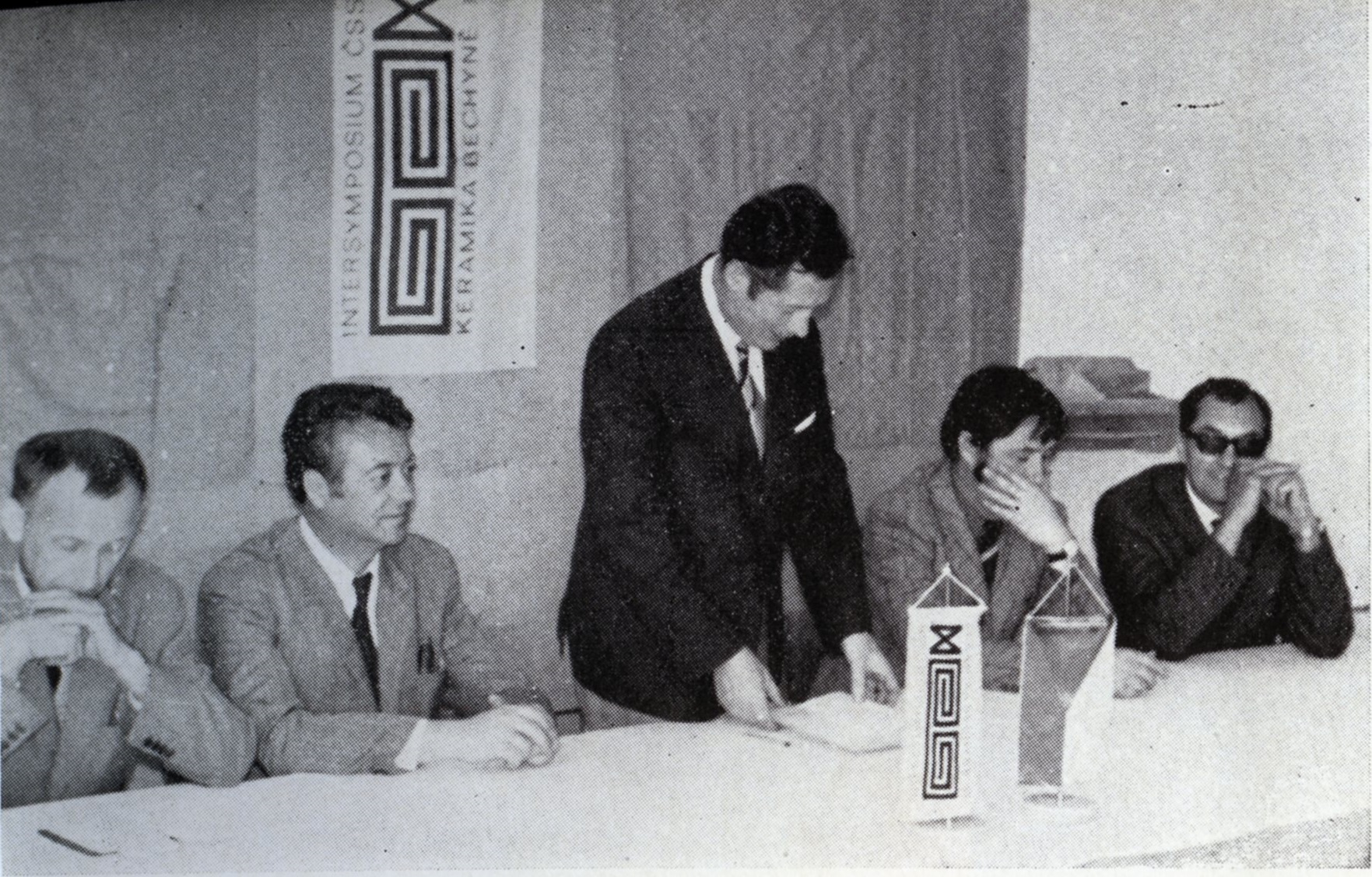 MSK / ISC 1970 Jiří Šetlík, Lubor Těhník, Václav Šerák, ?, foto: archiv UPM / photo: archive UPM